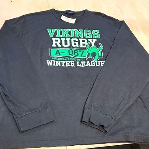 Mens, long sleeved American Eagle XXL shirt